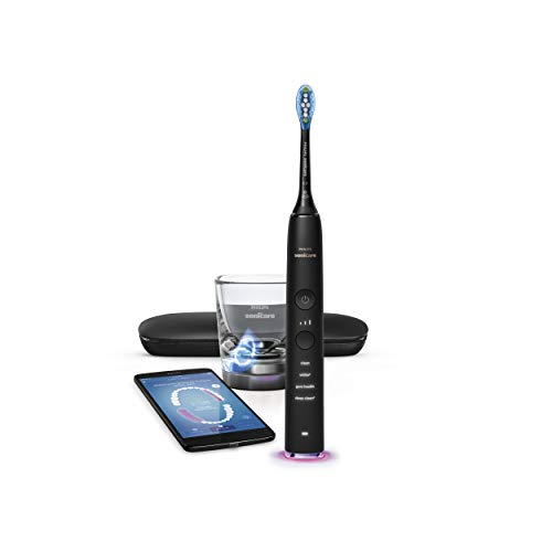 Philips Sonicare DiamondClean Smart 9300 Şarj Edilebilir Elektrikli Diş Fırçası, Siyah, HX9903 / 11