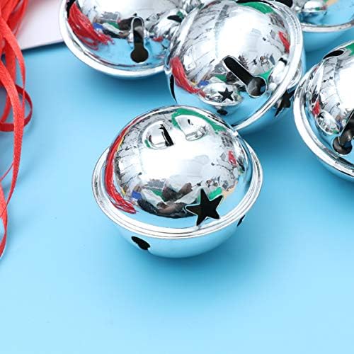Didiseaon yılbaşı dekoru 11 Adet Noel Yıldız Çan Süsler Setleri Metal Kurdele ile Noel Ağacı Asılı Dekorlar Noel Partisi