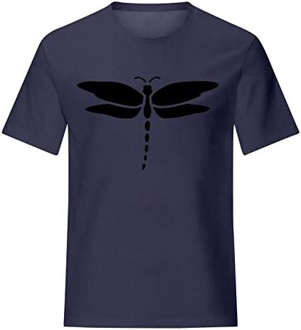 Yaz Üstleri Rahat Gevşek Fit Tee Gömlek Kısa Kollu Yaz T Shirt Üst Yusufçuk Moda İş Bluzlar Tops