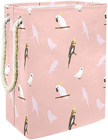 Inhomer Papağan Papağanının 300D Oxford PVC Su Geçirmez Giysiler Sepet Büyük çamaşır sepeti Battaniye Giyim Oyuncaklar