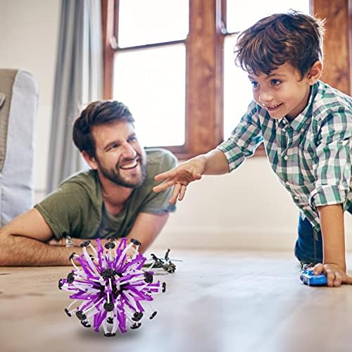 Genişletilebilir Solunum Topu - Renkli Genişletilebilir Sihirli Top Oyuncak Küre-Çocuklar Yetişkinler Stres ve Anksiyete