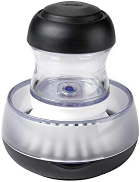 OXO Çelik Bulaşık Fırçası ve Iyi Sapları Sabun Dağıtım Palmiye Fırça Depolama Seti