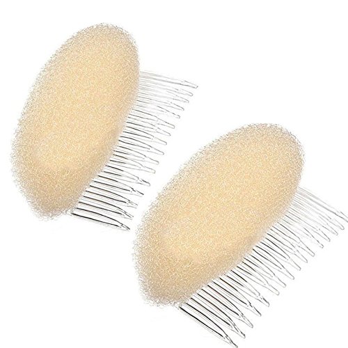 Hiibaby® 1PC BUMP IT UP Hacim Ekler Arı Kovanı saç şekillendirici Ekleme Aracı Saç Tarağı (Bej)