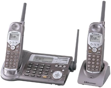 Panasonic KX-TG5110M 5.8 GHz DSS Genişletilebilir Telsiz Telefon, Yanıtlama Sistemi ve Çift Telefonlu