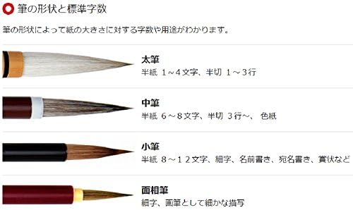 Hiroşima Fırçası Büyük Fırça No. 5 Durak G - 24 İlk Yazı No. 5