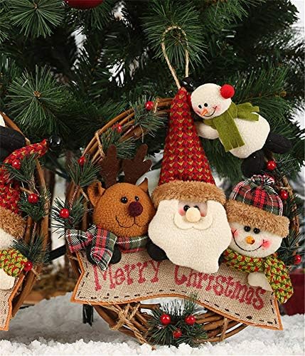 Dekoratif Çelenkler Aile Partileri için Çelenkler Tatil Noel Çelenk Dekorasyon Ev Şömine Çelenk Parti noel dekoru