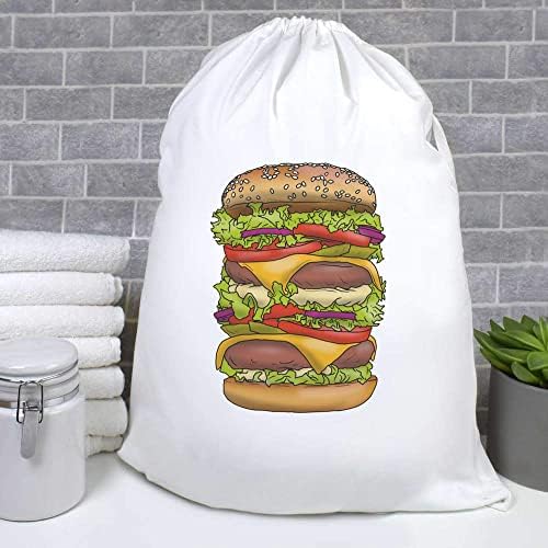 Azeeda 'Tall Burger' Çamaşır / Yıkama / Saklama Çantası (LB00024013)