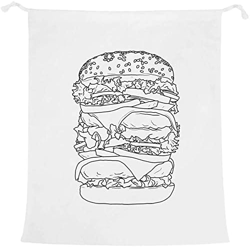 Azeeda 'Tall Burger' Çamaşır / Yıkama / Saklama Çantası (LB00024006)