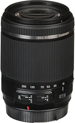 Tamron 18-200mm f/3.5-6.3 Di II VC Lens Nikon F için 3 Parçalı Filtre Kiti, 64GB Extreme Pro SD Kart, Lens Çantası,