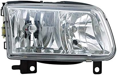 Sağ Far Volkswagen Polo İle Uyumlu 6N2 1999 2000 2001 VP1289P Ön Araba İşık Lambası Far Yolcu Yan Farlar Meclisi Projektör