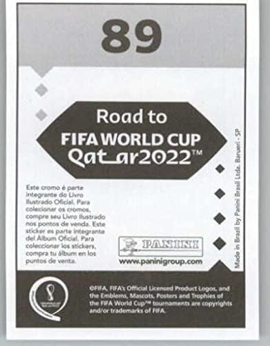 2021 Panini Çıkartmaları: FIFA Dünya Kupası'na Giden Yol Katar 202289 Richarlison Brezilya Futbol Mini Etiket Ticaret