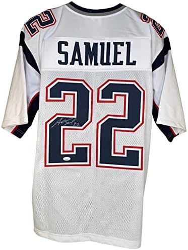 Asante Samuel Sr. imzalı imzalı jersey NFL New England Patriots JSA COA