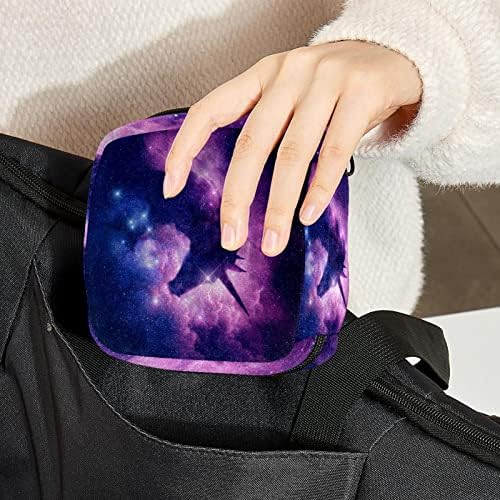 Hijyenik kadın bağı saklama çantası Kadınsı Pedleri, Kadınlar için İlk Dönem Seti, Unicorn Evren Güzel Taşınabilir