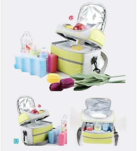 Yemek kabı Soğutucu Çanta Su Geçirmez Kumaş Omuz Soğutucu yiyecek çantası İçecek Biftek Yalıtım Termal Çanta Buz Paketi