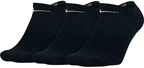 NİKE Performance Cushion No-Show Antrenman Çorapları (3 Çift)