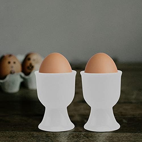 GALPADA 4 Adet Seramik Yumurta Bardak Porselen Sert Haşlanmış Yumurta Standı Tutucular Paskalya Kahvaltı Parti Yemek