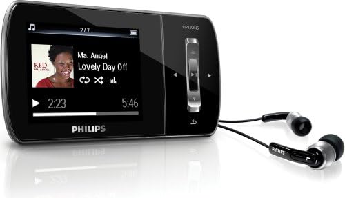 Philips GoGear 2 inç Renkli Ekranlı 16 GB Arıa MP3 Video Oynatıcı