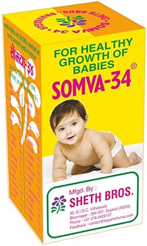 Somva-Bebek Bakımı için 34'lü 3, 25 Grm'lik Paket