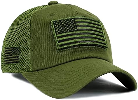 ABD Amerikan Bayrağı Şapka Taktik Operatör Ayrılabilir Bayrak Yama Askeri Tarzı Mikro Örgü beyzbol şapkası