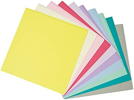 Rayher Origami Katlanır Çarşaflar, FSC Mix Kredisi, Pastel, 15x15 cm, 80 g / Metrekare, Çanta 100 kağıtlar, 67370685,