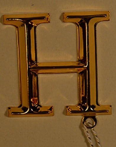 Altın Monogram Hediye Topper-H