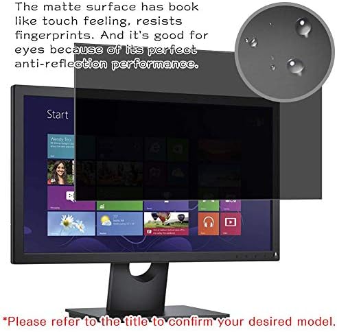 Synvy ekran koruyucu koruyucu ile Uyumlu ViewSonic XG2730 27 Ekran Monitör Anti Casus Filmi Koruyucuları [Temperli