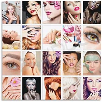 Güzellik Salonu Posteri Saç Güzellik Tırnak Salonu Spa Spa Posteri Kadın Saç Posteri Tuval Boyama duvar sanat posterleri