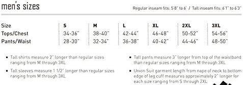 ColdPruf Platinum II Çift Katmanlı Aktif Giyim Uzun Kollu Ekip Boyun erkek Taban Katmanı Üst, Heather Gri, XL