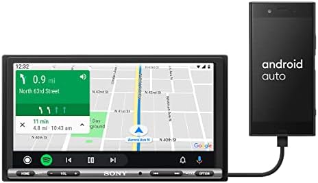 Sony 6.95 inç - Apple Car Play/Android Otomatik Dijital Medya Alıcısı W/Bluetooth ve Yedek Kamera Girişi