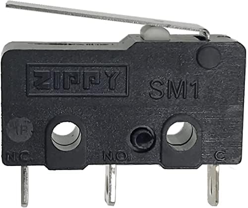 SHUBIAO Mikro Anahtarları 5 Pcs 19.8 mm Küçük Mikro Anahtarı NO NC 3 Pin PCB Terminali SPDT 6A 125 V 250 V Kolu Hızlı