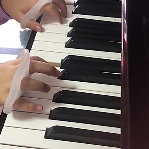 SUPVOX El Aletleri Eğitim Araçları 2 adet Piyano Parmak Egzersiz Profesyonel El Eğitmenler Egzersiz Araçları Acemi
