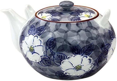 Çanak Çömlek, Şık, Ichinzan Çay Çiçeği, Çanak Çömlek Kavanozu(kil hazneli)/Arita Gereçleri Japon Çaydanlık Porselen/Boyut