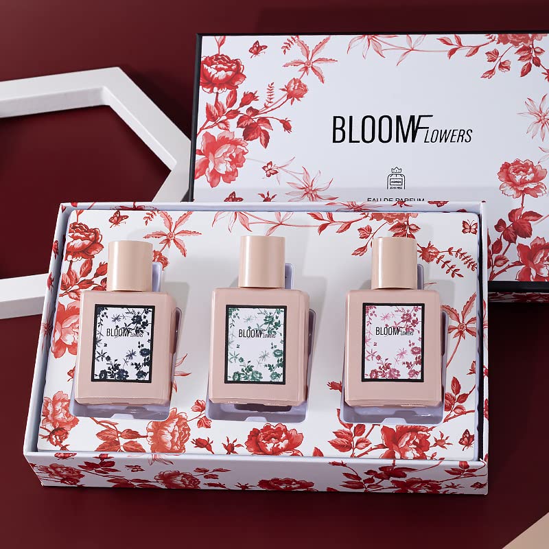 YiYLunneo Büyüleyici yeni ürün Huayue çiçek açan kadın parfüm seti uzun ömürlü doğal ışık koku hediye kutusu parfüm