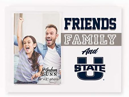 P. Graham Dunn Arkadaşlar Aile ve Utah Eyalet Üniversitesi 2 x 3 Ahşap Masa Üstü Fotoğraf Çerçevesi
