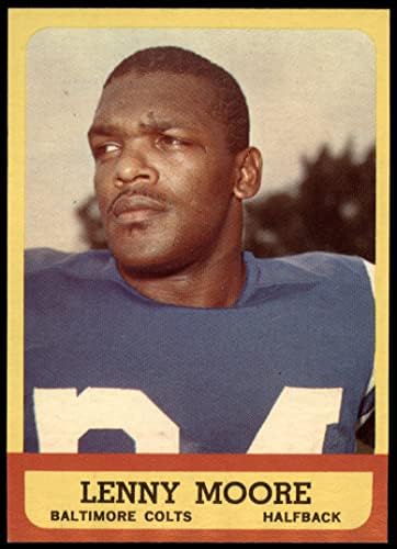 1963 Topps 2 Lenny Moore Baltimore Colts (Futbol Kartı) ESKİ / MT Colts Penn St