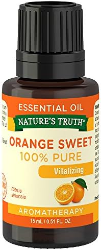 Nature's Truth Vitaminler Uçucu Yağ, Portakal, 0,51 Sıvı Ons