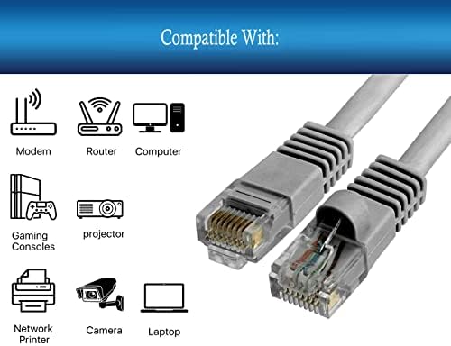 UpBright LAN Jack Tak İnternet ara kablosu Kablosu ile Uyumlu Netgear WGR614V7 WGR614 WGR614NAR Kablosuz Yönlendirici
