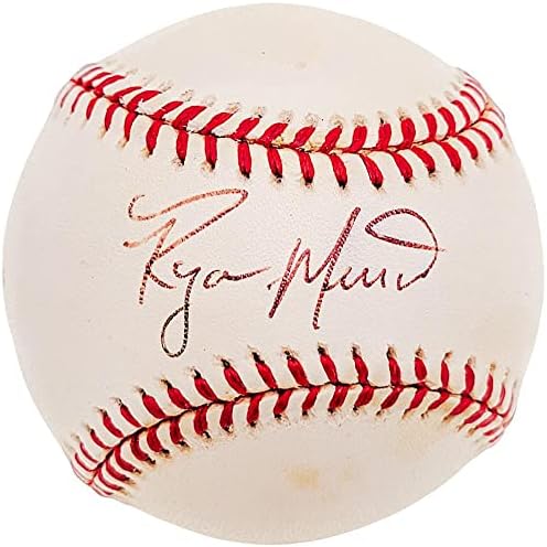 Ryan Minor İmzalı Resmi AL Beyzbol Baltimore Orioles SKU 210205-İmzalı Beyzbol Topları