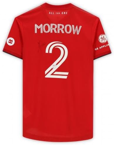 Justin Morrow Toronto FC Maçı-2020 MLS Sezonundan İkinci El 2. Kırmızı Forma - Futbol İmzalı Maç Kullanılmış Formalar