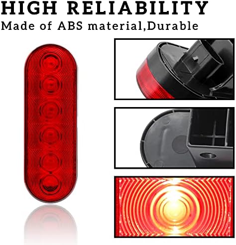 1 ADET UTV Kırmızı led arka lambası için Can Am Defender, SAUTVS Kırmızı Arka Lambası Meclisi için Can-Am Defender