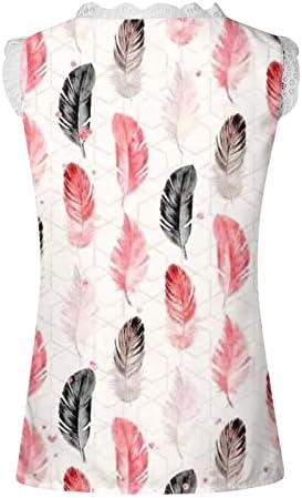 Kadın Dantel Ekleme Kap Kollu Gömlek Şık Sevimli Kirpik Trim V Boyun Tunik Üstleri Yaz Çiçek Kelebek Grafik Tees Bluz