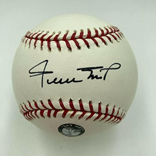 Güzel Willie Mays, Major League Baseball Steiner Hologram İmzalı Beyzbol Topları İmzaladı