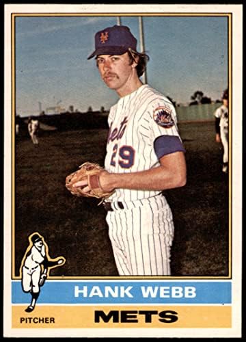 1976 O-Pee-Chee 442 Hank Webb New York Mets (Beyzbol Kartı) NM / MT Mets