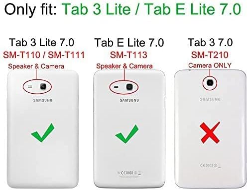 BMOUO Çocuklar samsung kılıfı Galaxy Tab E Lite 7.0 inç-Darbeye Dayanıklı Durumda Hafif Çocuklar Durumda Süper koruma