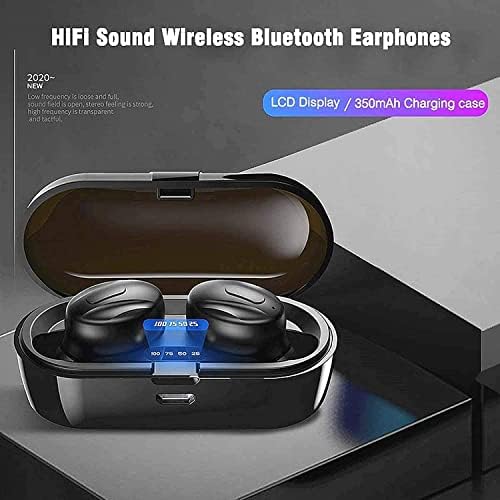 Hoseili【2022yeni sürümbluetooth Kulaklıklar.Bluetooth 5.0 Kablosuz Kulaklık kulak Stereo Ses Mikrofon Mini kablosuz