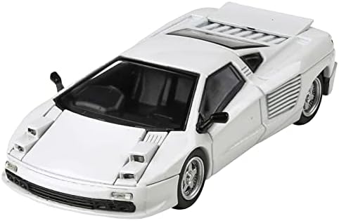 1991 Cizeta V16T Sedefli Beyaz Metalik 1/64 pres döküm model araba Paragon Modelleri PA-55501