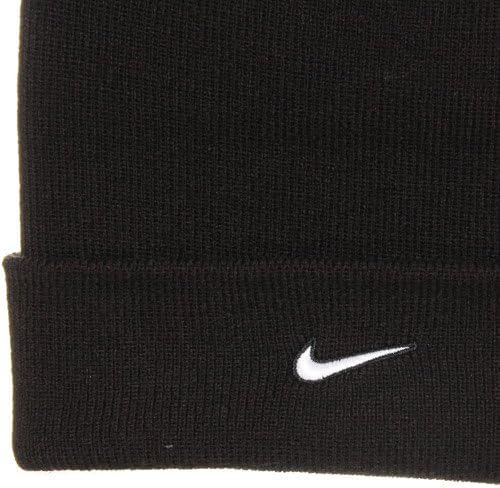 Nike Erkek Stok Kelepçeli Örgü Bere (Siyah / Beyaz)