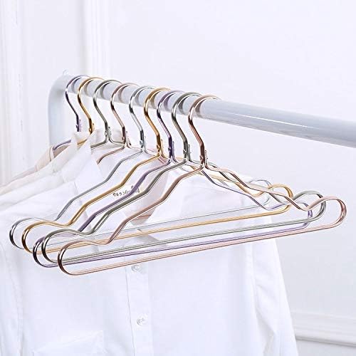 UXZDX 20 adet Metal giysi askıları Kanca Ev Alüminyum Alaşımlı Kaymaz Kurutma Rafı Kalınlaşmak Rüzgar Geçirmez İç