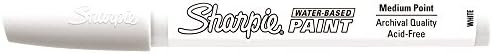 Sharpie / İşaretleme Kalemleri Boya MParker, Beyaz (37206)