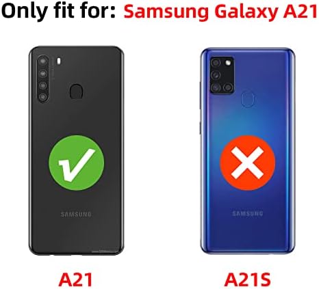Pop Telefon Kılıfı için Samsung Galaxy A21, Fidget Oyuncaklar Stres Giderici Telefon Kılıfı ile Kayış, İtme Pop Kabarcık